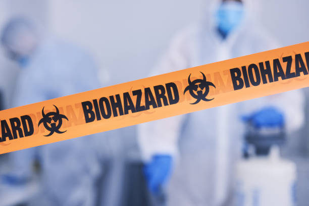 Professional Unattended Death Cleanup technician working in Bordentown, NJ